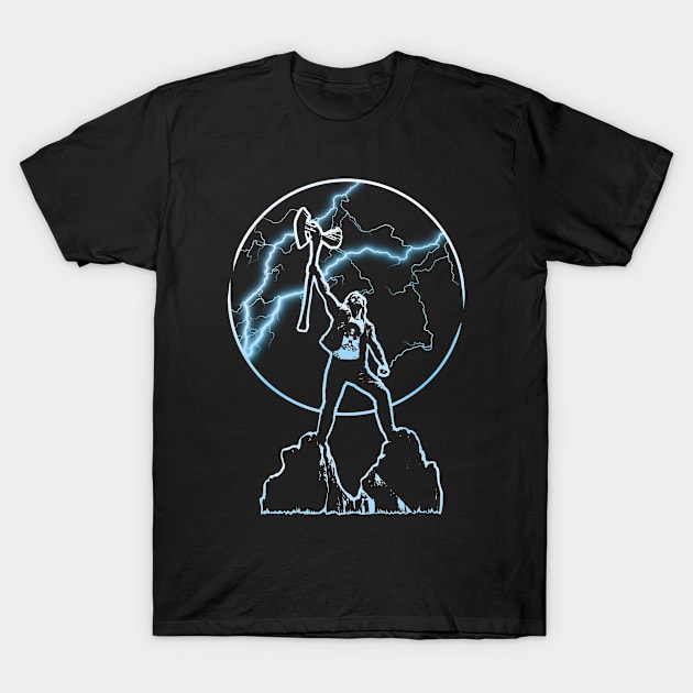 Thunder God T-Shirt by VanHand